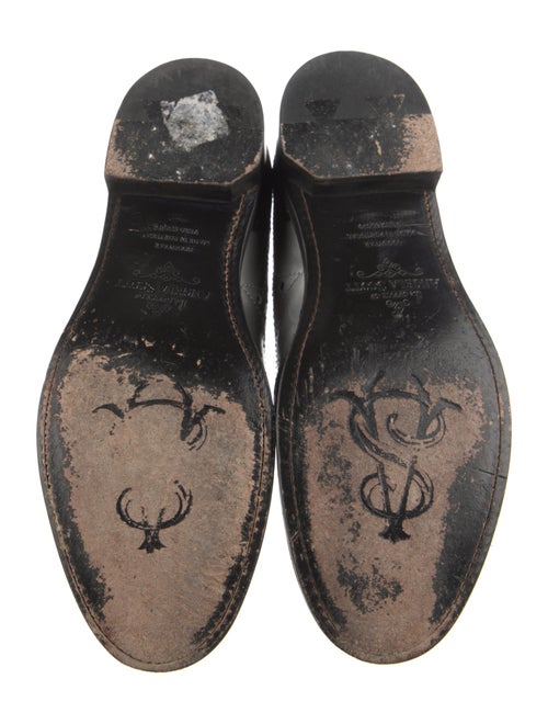 The Office of Angela Scott Leather Lasercut Accents Oxfords