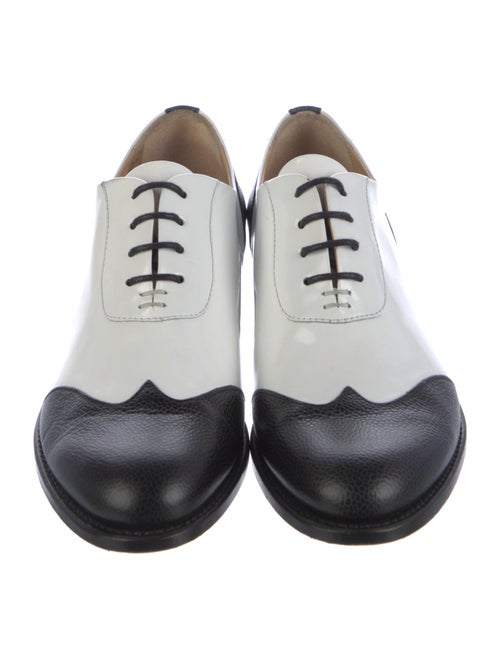 The Office of Angela Scott Leather Oxfords