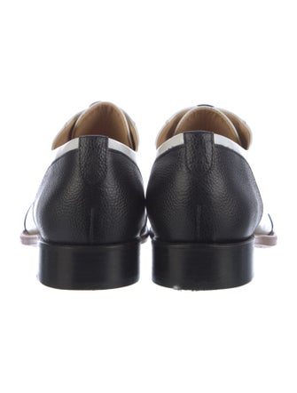 The Office of Angela Scott Leather Oxfords