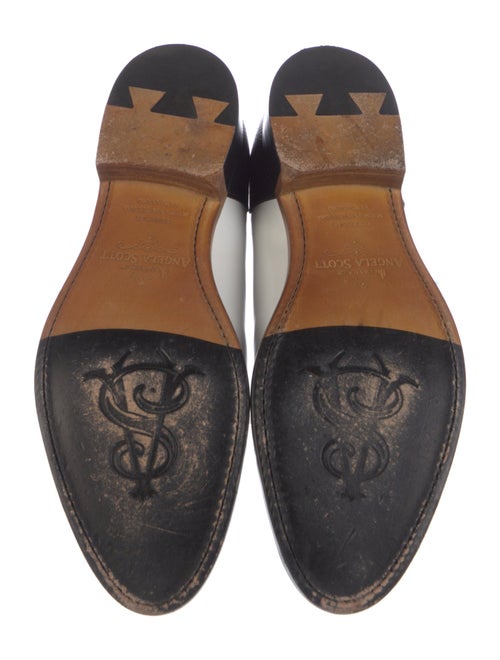 The Office of Angela Scott Leather Oxfords