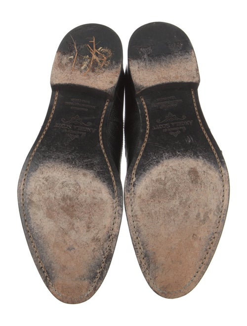 The Office of Angela Scott Leather Oxfords