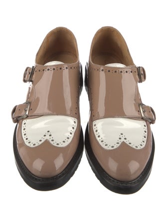 The Office of Angela Scott Patent Leather Oxfords