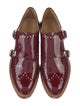 The Office of Angela Scott Patent Leather Lasercut Accents Loafers