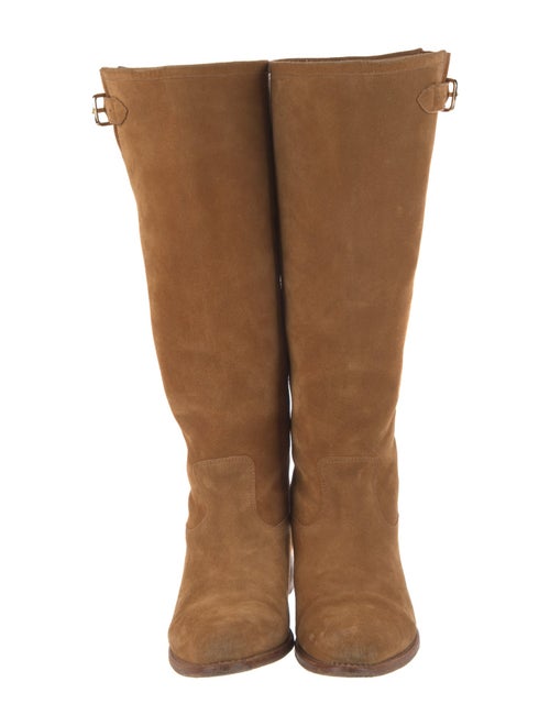 The Office of Angela Scott Suede Riding Boots