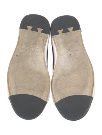 The Office of Angela Scott Canvas Colorblock Pattern Sneakers