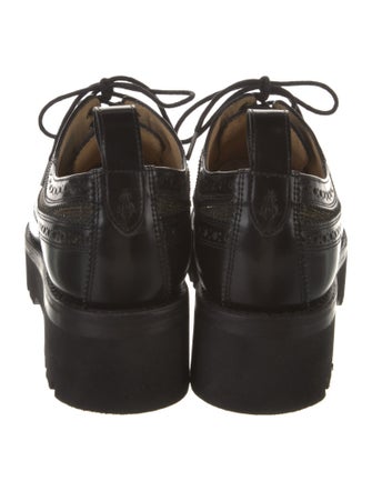 The Office of Angela Scott Leather Oxfords