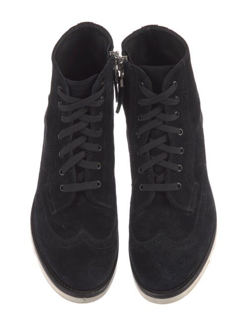 The Office of Angela Scott Suede Sneakers