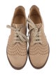 The Office of Angela Scott Suede Lasercut Accents Oxfords