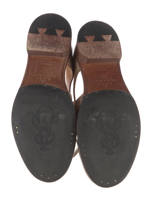 The Office of Angela Scott Suede Lasercut Accents Oxfords