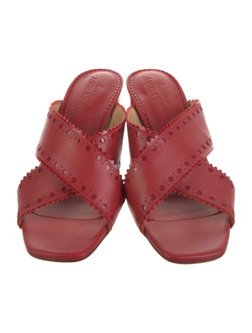 The Office of Angela Scott Leather Slides