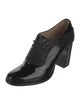 The Office of Angela Scott Patent Leather Sequin Embellishments Pumps
