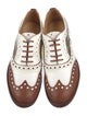 The Office of Angela Scott Leather Lasercut Accents Oxfords