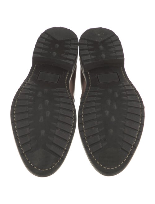 The Office of Angela Scott Patent Leather Cutout Accent Oxfords