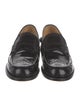 The Office of Angela Scott Leather Lasercut Accents Loafers