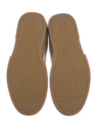 The Office of Angela Scott Suede Scalloped Accent Sneakers