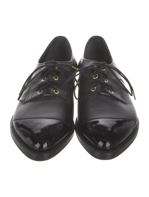 The Office of Angela Scott Leather Oxfords