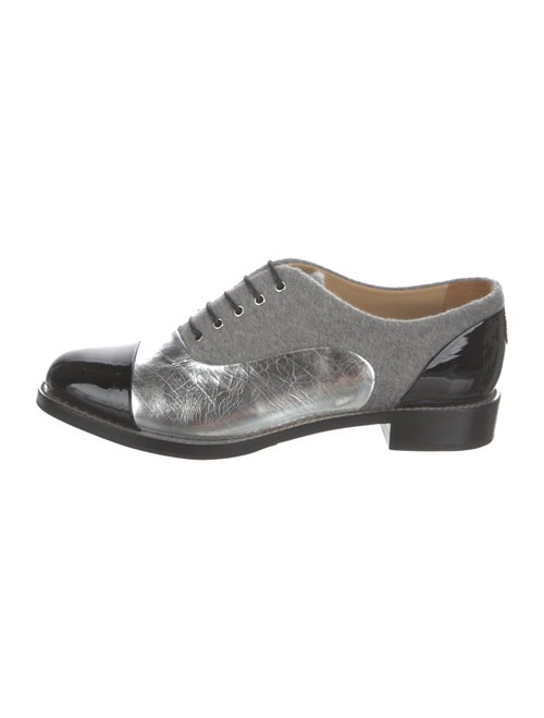 The Office of Angela Scott Patent Leather Oxfords