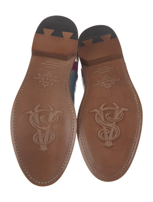 The Office of Angela Scott Suede Oxfords