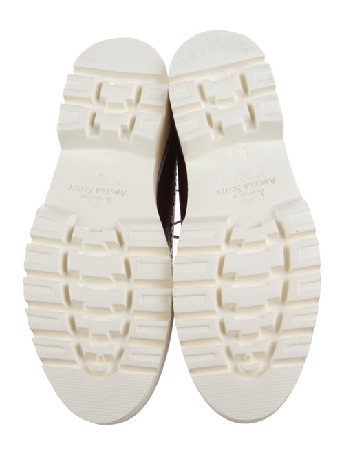 The Office of Angela Scott Leather Lasercut Accents Oxfords