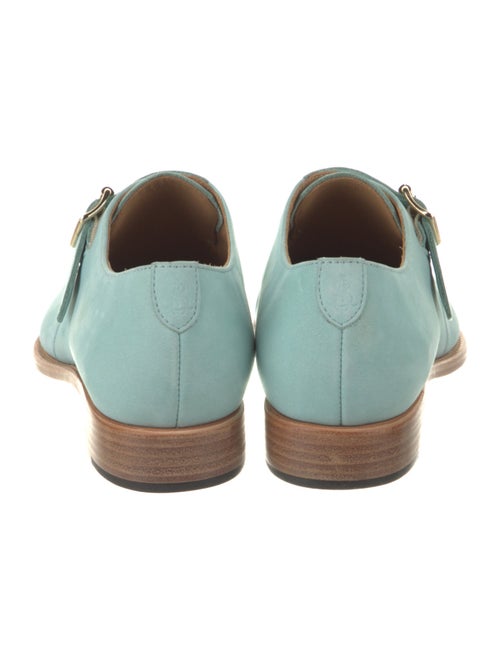 The Office of Angela Scott Suede Lasercut Accents Oxfords