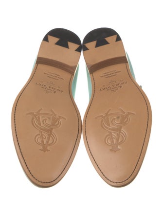 The Office of Angela Scott Suede Lasercut Accents Oxfords