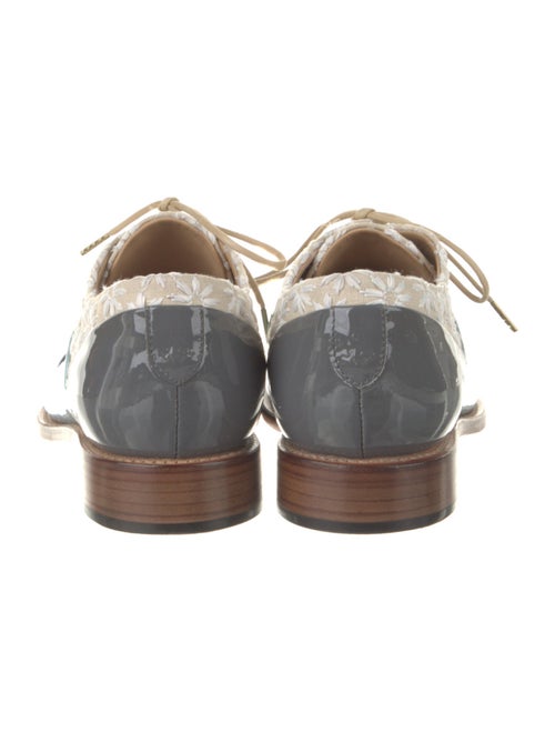 The Office of Angela Scott Patterned Embroidered Accent Oxfords