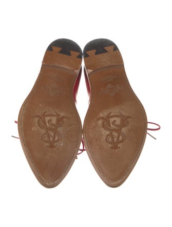 The Office of Angela Scott Leather Oxfords