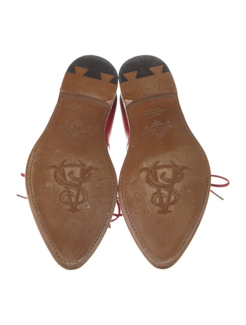 The Office of Angela Scott Leather Oxfords