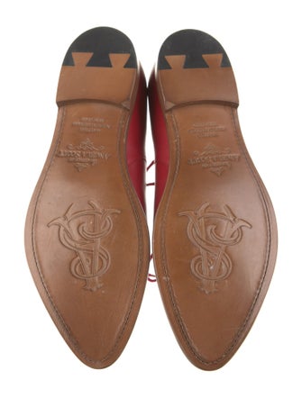 The Office of Angela Scott Leather Oxfords