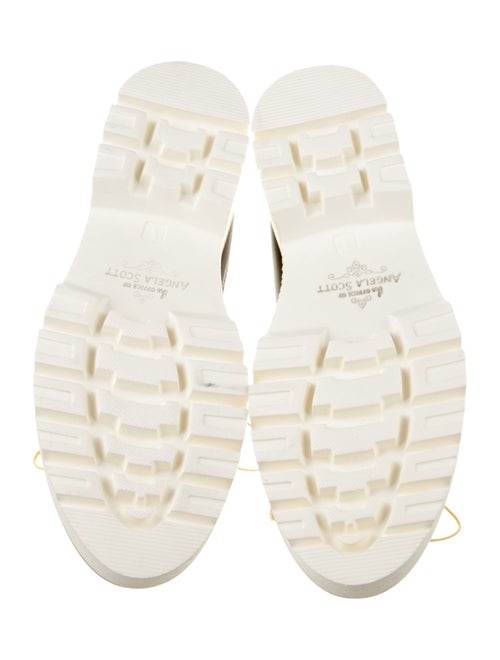 The Office of Angela Scott Leather Lasercut Accents Oxfords