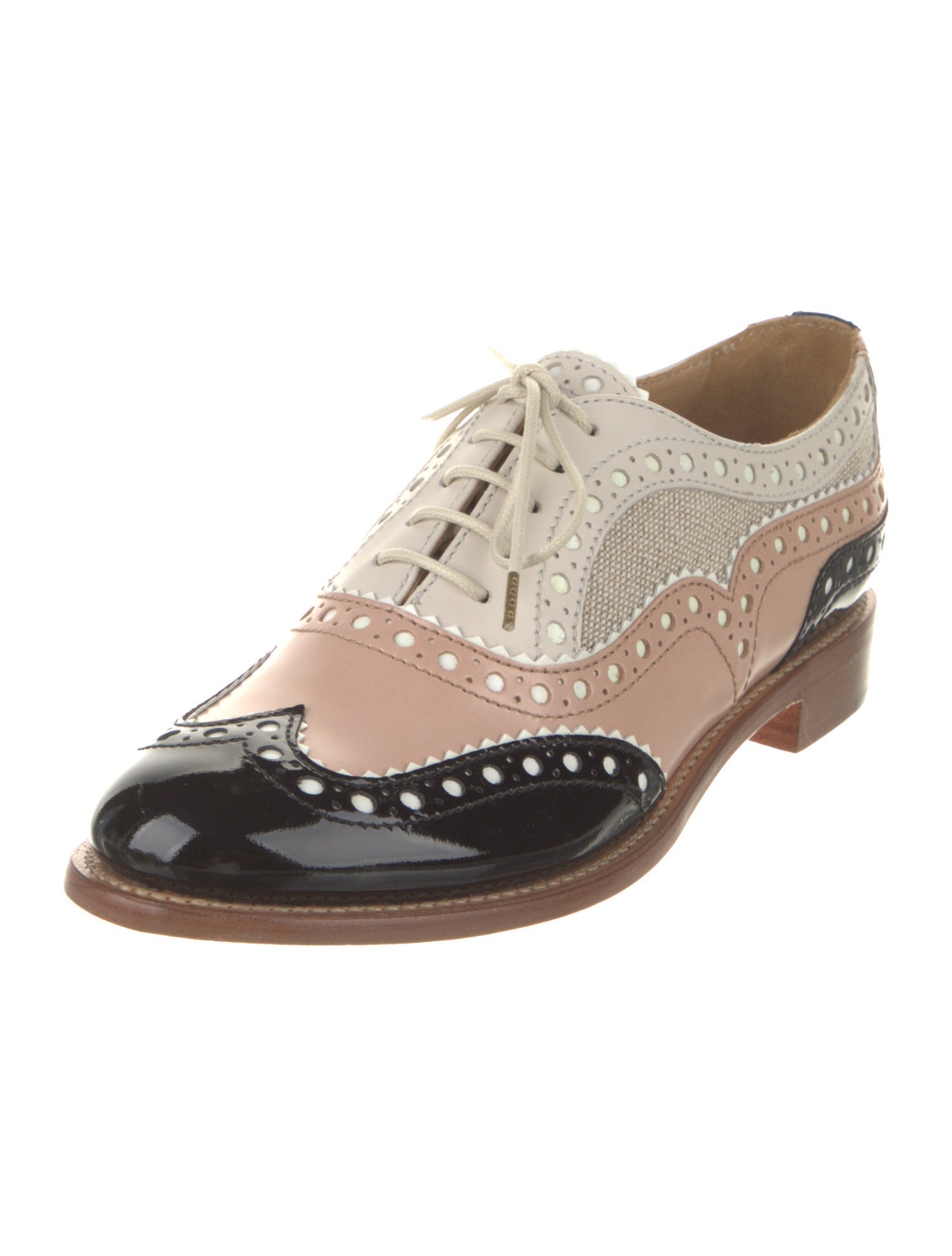 The Office of Angela Scott Canvas Lasercut Accents Oxfords