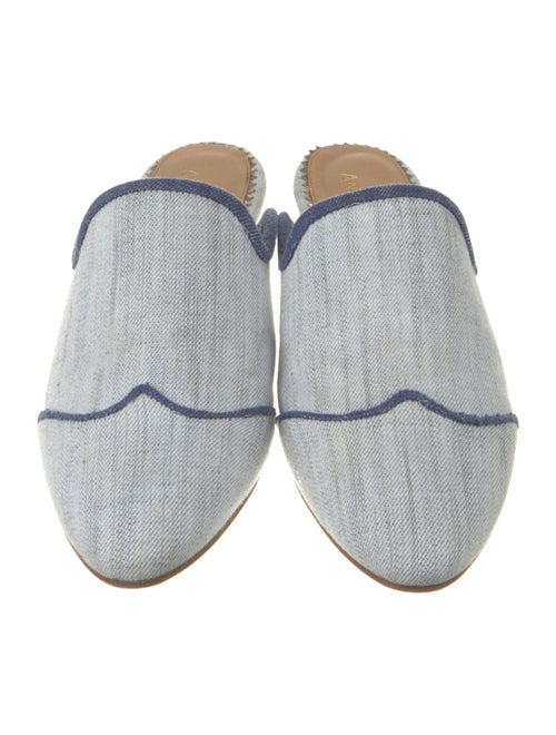 The Office of Angela Scott Denim Mules