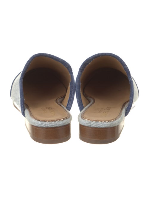 The Office of Angela Scott Denim Mules