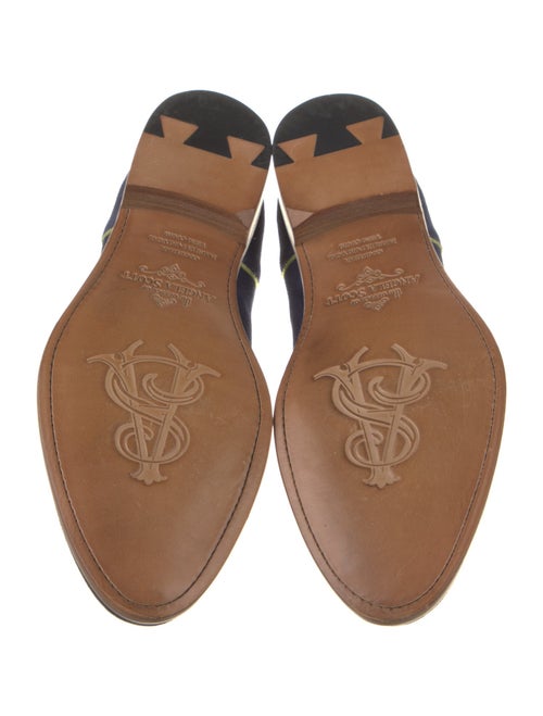 The Office of Angela Scott Suede Oxfords