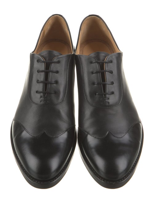 The Office of Angela Scott Leather Oxfords