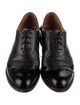The Office of Angela Scott Leather Oxfords