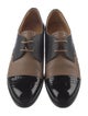 The Office of Angela Scott Leather Patterned Oxfords