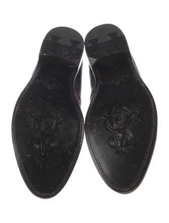 The Office of Angela Scott Leather Patterned Oxfords