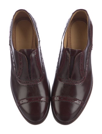 The Office of Angela Scott Leather Oxfords