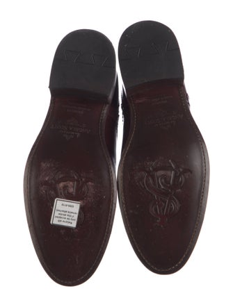 The Office of Angela Scott Leather Oxfords