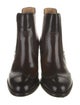 The Office of Angela Scott Leather Chelsea Boots
