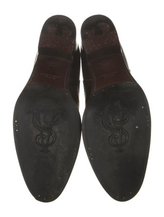 The Office of Angela Scott Leather Chelsea Boots