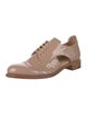 The Office of Angela Scott Patent Leather Cutout Accent Oxfords