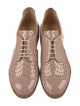 The Office of Angela Scott Patent Leather Cutout Accent Oxfords