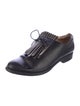 The Office of Angela Scott Leather Studded Accents Oxfords