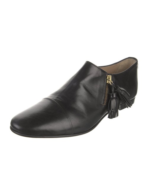 The Office of Angela Scott Leather Tassel Accents Oxfords