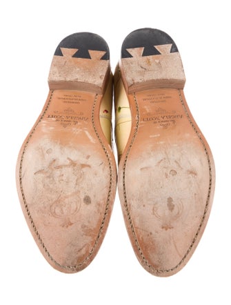 The Office of Angela Scott Patent Leather Printed Oxfords