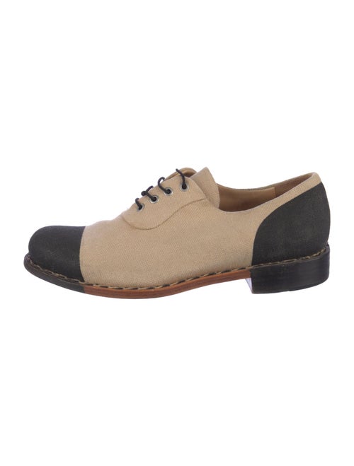 The Office of Angela Scott Canvas Oxfords
