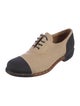The Office of Angela Scott Canvas Oxfords
