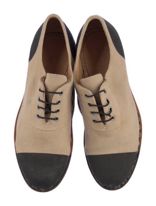 The Office of Angela Scott Canvas Oxfords